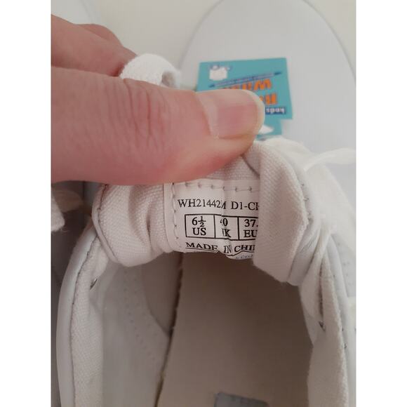 KEDS Bubble Sling White Lea Sneakers Machine Washable size 6.5 NEW Ladies - Picture 5 of 6